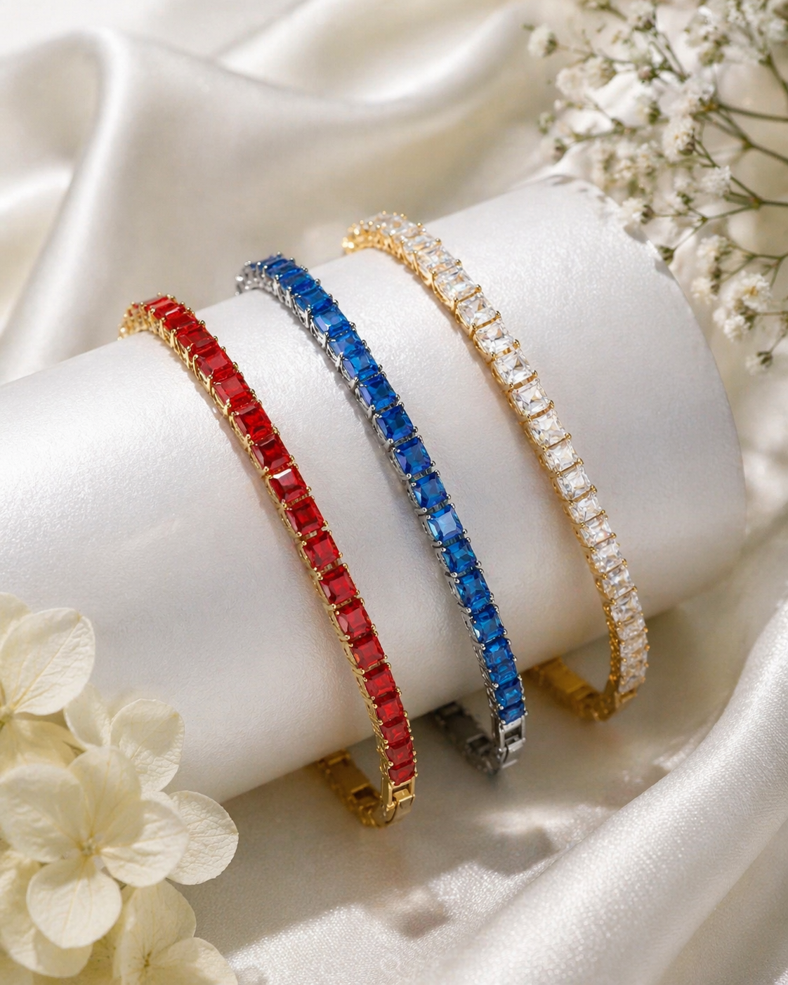 Premium Crystal Tennis Bracelet