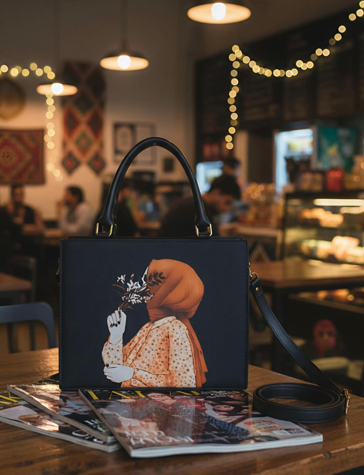 Hijab tote bag stb